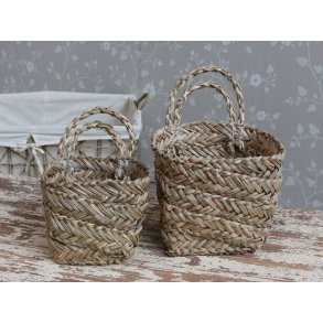 Kurve m. hank s�t af 2 st�rrelser